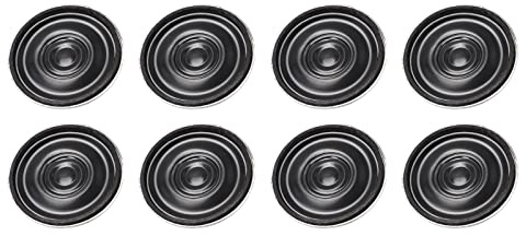 DMiotech Confezione da 8 altoparlanti magnetici fai da te da 0,5 W, 8 ohm, diametro 27 mm, di ricambio per citofono da costruzione nero