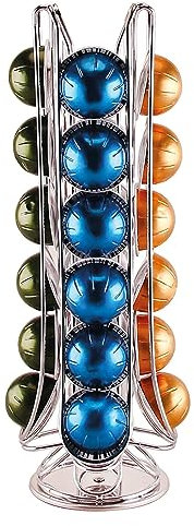 Italian Coffee Portacapsule Caffè Compatibili e Originali, adatto per Ufficio e Cucina (Vertuo Leonardo)