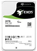 Seagate Technology Exos X20, 20 TB, 3,5 Zoll SATA-Festplatte, 6 GB/s, 7.200 U/min, 512e und 4 Kn FastFormat, geringe Latenz mit verbessertem Cache (ST20000NM007D), Grün (Generalüberholt)