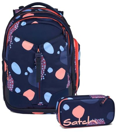 satch Match Schulrucksack Set 2tlg. (Coral Reef)