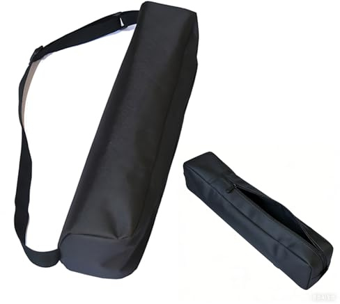 Copechilla Rutentaschen wasserdicht verdickt,Rutentasche mit Schultergurt 84cm,Angeltasche schwarz,Angelausrüstung angelruten Aufbewahrungstasche