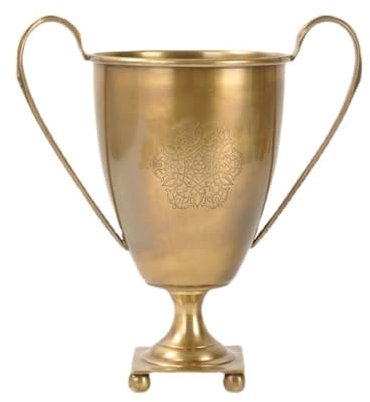 Lizhuzhuzs28 Eiseimer Europäischer Vintage-Eiskübel, handgeschnitzter Kupfer-Eiskübel, Wohnzimmer-Desktop-Aufbewahrung, dekorative Einrichtung Eiskübel Sektkühler