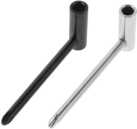 ELAYARD 2 Stück Teiliges Gitarren-werkzeugset Hexagon Schlüssel für Gitarrenhals-wartung Robust und Kompakt Geeignet für Verschiedene Gitarrentypen für Reparatur und Präzise Einstellung