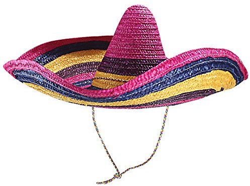 musykrafties Chapeau à large bord pour costume de fête, chapeau de paille