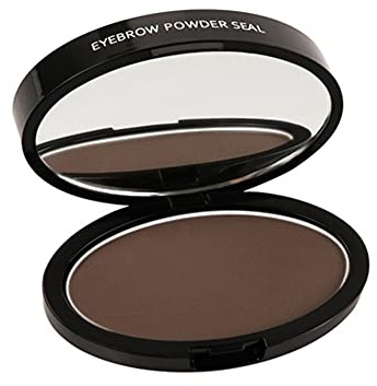 Kit de Timbres pour Sourcils pour Les Yeux, Étanche Naturel Sourcils Puissance Étanche Sourcils Teinter Kit Coloration Forme Délicat Brow Poudre pour Les Débutants de Maquillage, Marron, Gris