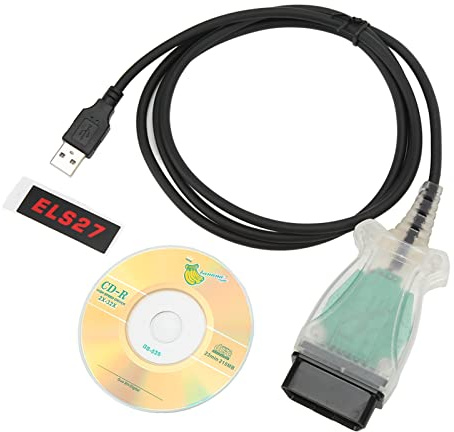 Keenso Adaptador Diagnóstico OBD2, Escáner Automotriz Avanzado Duradero Conexión Rápida, Herramienta Profesional para Mecánicos y Dueños de Coches en Mantenimiento de Múltiples Modelos