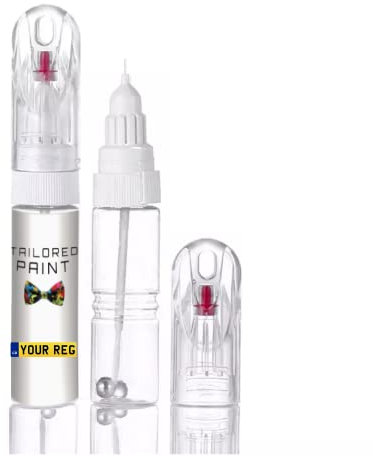Mixed by Reg Registration Plate Car Touch Up Pen Paint All In 1 Formula Perfect Colour Match Car Paint Check