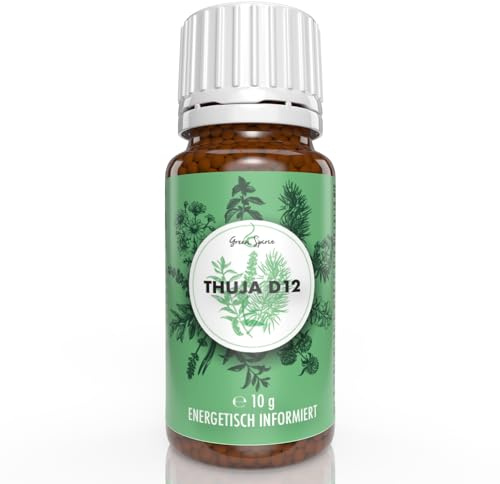 Green Spirit Thuja D12 Streukügelchen - Vorratspackung mit 10 g