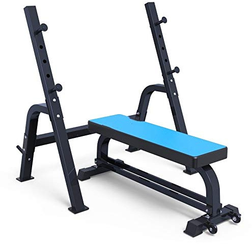 CHDWEY Trainingsgeräte Geräteträger Gewichtheber Hantel Bett, Eine Kombination Aus Professionellem Squat Rack Bankdrücken Hantel Fitness, Haushaltsgeräte Flachbank