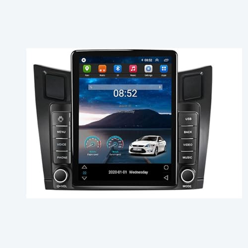 Autoradio Android 11 per Toyota Yaris 2005-2012, navigatore satellitare, ricevitore audio per auto, supporto CarPlay Android Auto/radio FM AM/controllo vocale/vivavoce (dimensioni: TS200 8-Core 2G+32G