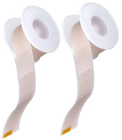 LALADEFIEE 2 Rollen Fersenklebeband aus Silikongel Zuschneidbar Hautfarben Anti Blasen Fußpolster für High Heels Sportschuhe und Arbeitsschuhe Rutschfest und Stabil für Damen
