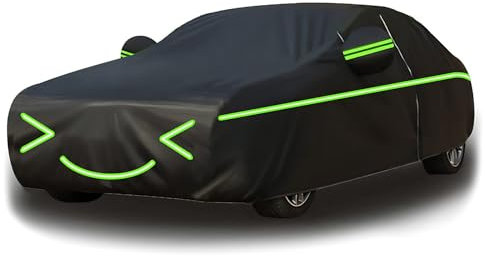 Hagelschutzplane Auto für VW Sharan,Vollgarage Auto Abdeckplane, Auto Abdeckplane, Autoabdeckung Wasserdicht, Autogarage Abdeckung, Dicke Autoabdeckung aus Baumwolle