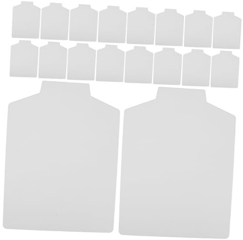 Tofficu Shirt Cardboard T-shirt Board 26.5x35.5cm Double-sided White Paperboard Garment Lining Paper for Clothes Folding Organizer 20pcs Suitable for Clothing Packaging and Storage