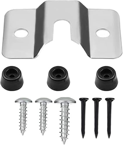 1Sets Mounting Bracket Kit Screws Darts Boards for Wall Hanging Mounting Bracket Kit The Can Be Firmly Fixed to The Wall, Back Panel Or Cabinet