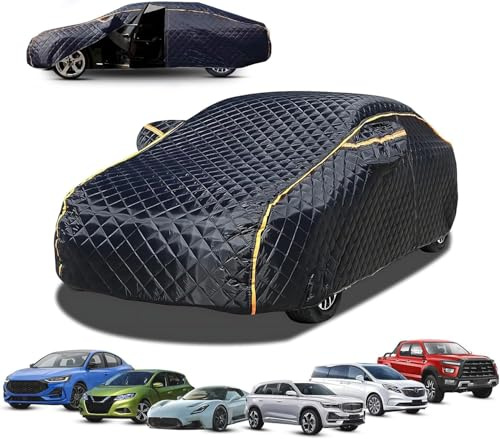 Funda Coche Antigranizo para Mercedes Clase A A180 A200 A220, Cubierta de Protección Gruesa para Tormentas, UV Nieve - Todo Clima (4 Estaciones) w34