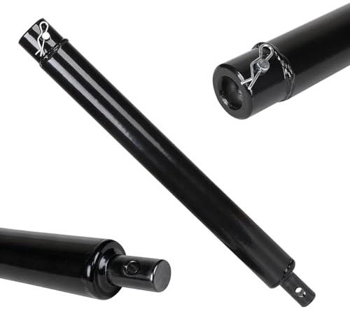 MIGUBIGU Extension de Tarière, Longueur 400 mm, Diamètre 20 mm avec Boulon de Sécurité, Rallonge de Foret pour Tarière Électrique, pour Tarière de Jardin, Acier au Carbone Noir