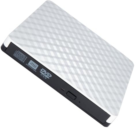 Oxtxuzdm External Optical Drives USB3.0 USB C Burners Writer Reader For Seamlessly Operate Laptops And Desktops External Drive