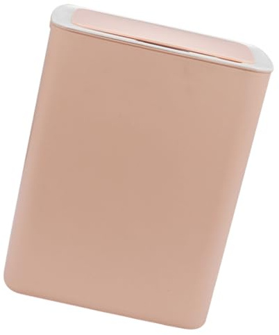 LOORGVEL Poubelle Intelligente à Induction Automatique 30 L avec Couvercle Silencieux, Rechargeable Usb, Rose Nordique, Cuisine, Salon et Salle de Bain, Fonction Ouverture sans Contact
