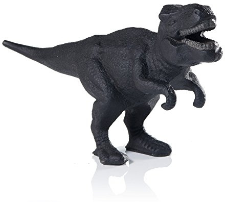 SUCK UK Abrebotellas con diseño Dinosaurio, Otro, Negro, 12 x 26 x 6 cm