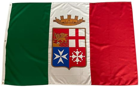 Bandiera Marina Militare cm100x150 in Tessuto Stamina 220gr m² | NS Bandiere