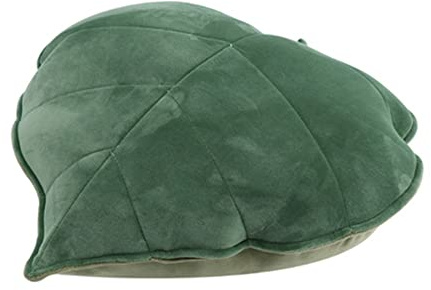OUKEYI 50,8 x 50,8 cm Blattförmiges Dekokissen, 3D-Blätter, weich geformt, dekoratives Sofakissen, grüne Pflanze, Heimdekoration für Auto, Schlafzimmer, Sofa, Wohnzimmer, Grün