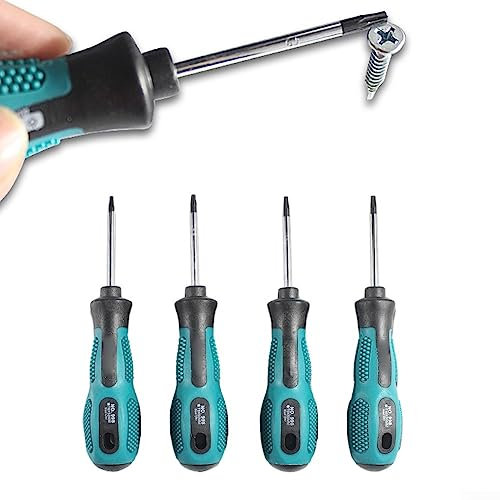 1 tournevis Torx T8 avec poignée antidérapante magnétique 13 cm