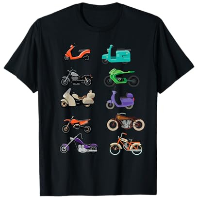 Motorcycle Chopper Birthday for Boys Girls Toddlers T-Shirt