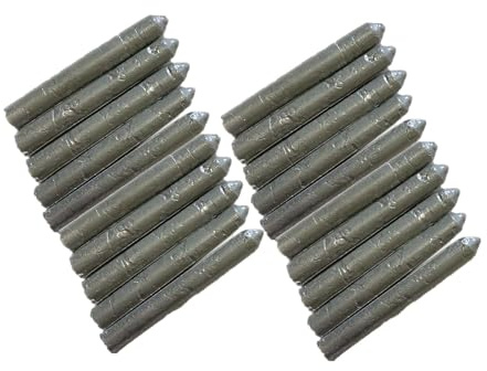 Sharplace Barres à Souder, Accessoire de Soudure en aluminium, Fonte facile à basse Température pour Soudage électronique du Bricolage, 20 Pcs