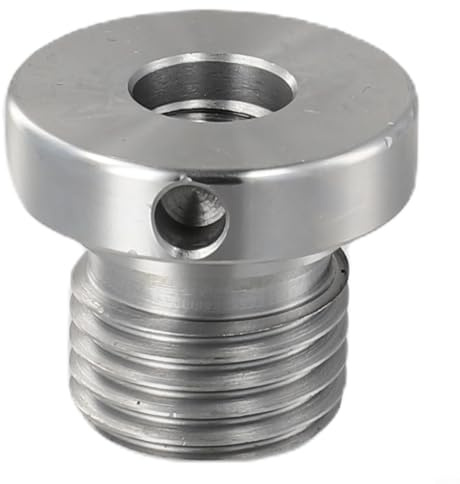 Adaptateur de tour à bois, mandrin, vis, filetage de mandrin, adaptateur de broche pour le travail du bois pour tournage du bois, adaptateur de broche facile à utiliser (33 mm à 18 mm)