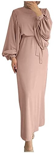 tsaChick Gebetskleidung für Frauen Muslimische Kleider Butterfly Abaya Damen Elegant Islamische Kleidung Kaftan Damen Lang Arabisch Burka Ganzkörper Türkische Kleider Ramadan Kleidung Jilbab
