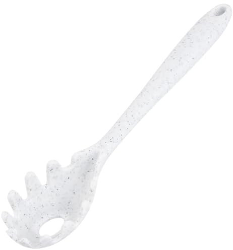 UTHCLO Cucchiaio Silicone Multi per Pasta e Uova Accessorio Cucina Resistente e Antiaderente per Scolare Noodles Ravioli e da e Duraturo