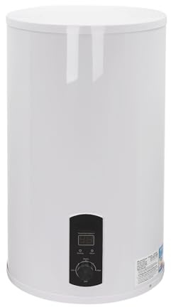 Scaldabagno Elettrico Senza Serbatoio Fissato Al Muro 2000W Riscaldamento Istantaneo Del'acqua Capacità Di 15,4 Galloni Con Rubinetto Doccia
