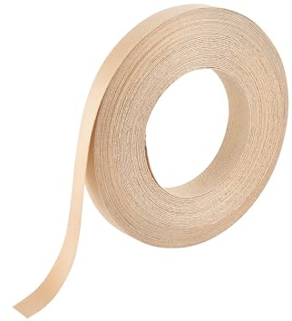 Befun Edge Banding, Birch Wood Veneer Tape Pre-glued Edging Strip 30mx2cm | Flexible, Pre-glued, Wood Effect Repair Tape, for Worktop Kitchen Cabinet Furniture Restoration DIY Projects