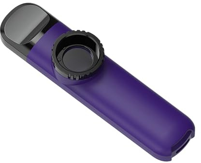 BEALIFE Kazoo justerbar tonflöjt bärbar Kazoo musikinstrument För presenter barn nybörjare och vuxna kan ändra membranets vibrationsamplitud genom att justera membranlockets täthet