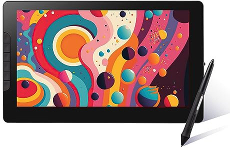 ViewSonic ID1330 13.3 Inch Portable Full HD 1080p Drawing Pen Display Tablet with Battery Free Stylus Pen for Digital Writing, Graphic Design Supports Windows, Mac, Android