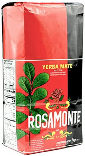 Rosamonte Yerba Mate Tradicional 1 kg - El tiempo de maduración es de 12 meses