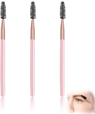 3 Pcs Pennello per Ciglia, Applicatore per Mascara, Pennello per Sopracciglia, Scovolino Ciglia per Extension Ciglia, per Modificare Sopracciglia e Sopracciglia