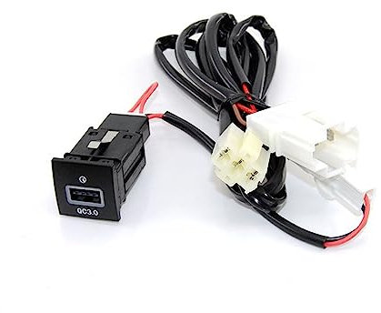 1PC presa di ricarica for auto rapida 12V / 24V presa di ricarica USB adattatore di alimentazione QC3.0 tipo PD adatto for VW adatto for Golf 6 adatto for Jetta 5 MK5 adatto for Scirocco 06-12 (Color