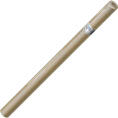 DOHE - Rouleau de papier kraft 100 cm x 25 mètres - 60 g/m², couleur marron, écologique : papier 100% recyclé, emballage et expédition - Fournitures de bureau, 16062