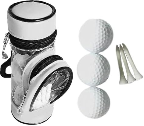Golfball-Tasche, Golf-Tee-Organizer-Tasche, multifunktionale Golfballtaschen, verschleißfeste Golfballtasche, Outdoor-Sportzubehör für Tees, Divot, Ball