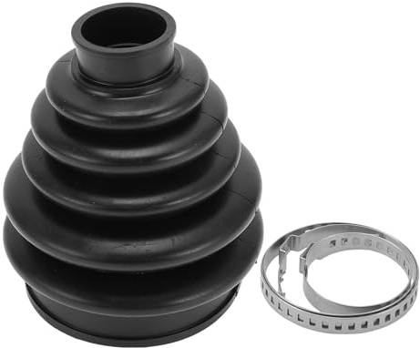 Hihaha ZQ92439980 CV Joint Boot Kit W/Clamps for PEUGEOT 408 3008 | for CITROEN C4, Inner Constant Velocity Joint Boot, Strong Durable Rubber, 1 Set, Black