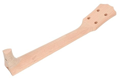 TOYANDONA Selbstgemacht Ukulelenhals für Konzert Ukulele mit Griffbrett Leichtes Instrumentenzubehör zur Verbesserung der Fähigkeiten für Handwerkliche Nutzung zu Hause
