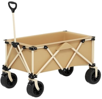 Outdoor Beach Camping Trolley Cart mit Off-Road-Rädern für Picknicks und Versammlungen