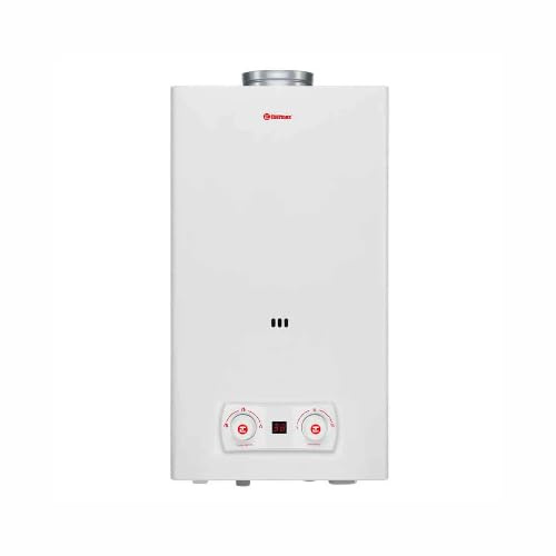 Thermex Kite Scaldacqua a Gas Istantaneo, Camera Aperta, 11L/min, Display LCD, Classe A