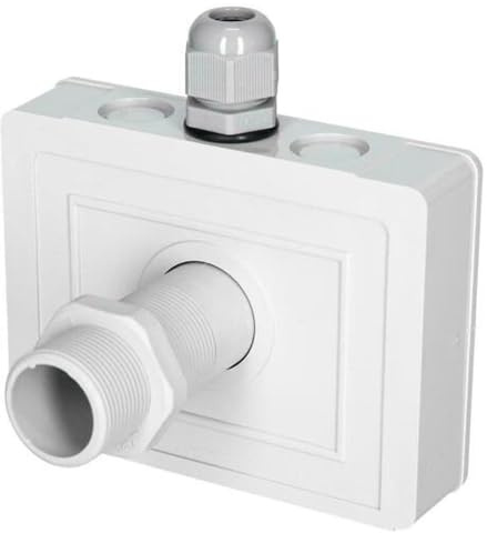 HTS eCom CBE KT5 Kabeldurchführung IP68, 1x PG11, Wohnwagen/Camper/Boote | wasserdichte Dachdurchführung, Solar/Sat-Anlagen, Kabeldurchführungsdose für Wohnmobil/Caravan/Boot, erweiterbar bis 3 Kabel
