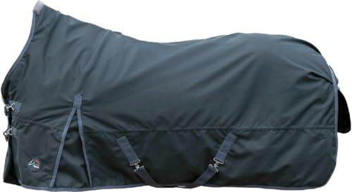 HKM Glasgow- 1200D mit Fleecefutter Highneckdecke, Schwarz, 165