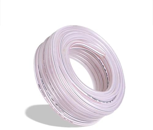 5 Meter Gartenschlauch, PVC Schlauch, Innendurchmesser 16mm X 2.5mm, Flexibler Wasserschlauch Mit Schlauchschelle
