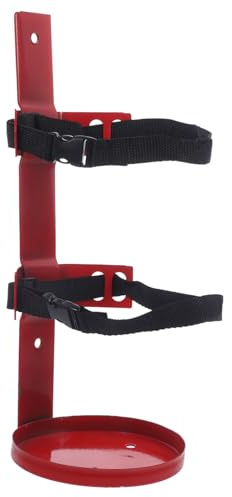 HAMPPLIES Soporte Para Extintor De Incendios Soporte Resistente y Seguro Para Montaje Pared Accesorio Práctico Para Fijar Extintores Hogares y Negocios