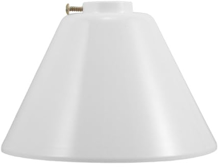 OSALADI Cubierta Cónica para Ventilador de Techo, Accesorio Decorativo con Herrajes, Plástico y Metal, Instalación Fácil