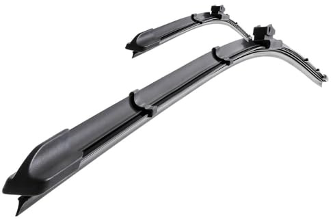 Mossa Vordere Scheibenwischer kompatibel mit Opel Mokka (09.2012-2017) - flache Wischerblätter. Wischerblätter - Set für Frontscheibe (Fahrer- + Beifahrerseite) (650 mm / 350 mm)